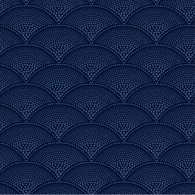 COLE & SON FEATHER FAN - MIDNIGHT 89/4019.CS.0