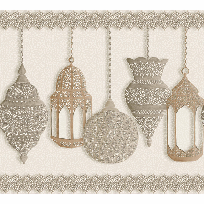 COLE & SON FEZ - GILVER & PARCHMENT 113/6014.CS.0