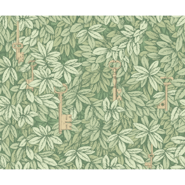 COLE & SON FORNASETTI CHIAVI SEGRETE - OLIVE 114/9018.CS.0