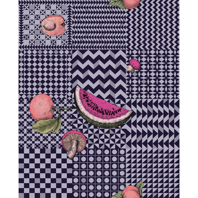 COLE & SON FORNASETTI SENZA TEMPO II FRUTTA E GEOMETRICO - INK 123/6028.CS.0