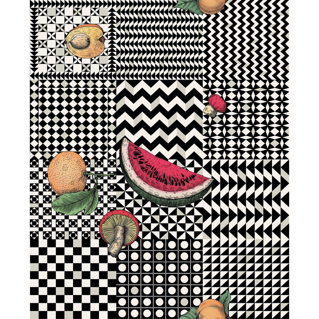 COLE & SON FORNASETTI SENZA TEMPO II FRUTTA E GEOMETRICO - MULTI 123/6027.CS.0
