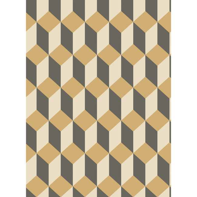 COLE & SON GEOMETRIC II DELANO - GOLD AND BLACK 105/7030.CS.0