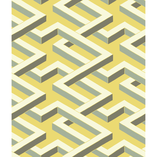 COLE & SON GEOMETRIC II LUXOR - GREEN 105/1005.CS.0
