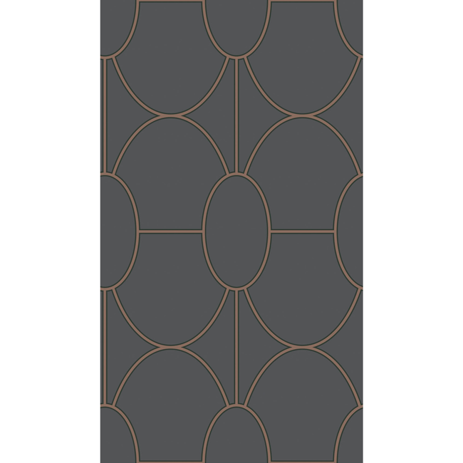 COLE & SON GEOMETRIC II RIVIERA - CHARCOAL 105/6029.CS.0