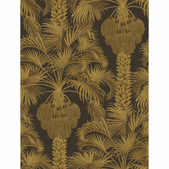 COLE & SON HOLLYWOOD PALM - CHARCOAL & GOLD 113/1001.CS.0