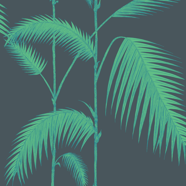 COLE & SON ICONS PALM LEAVES - VIRIDIAN 112/2007.CS.0