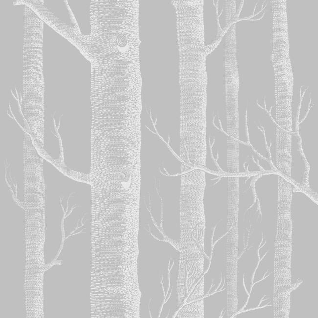 COLE & SON ICONS WOODS - GREY/WHITE 112/3012.CS.0