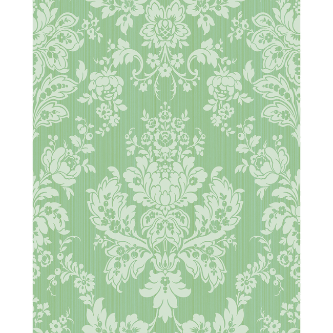 COLE & SON MARIINSKY DAMASK GISELLE - LEAF GREEN 108/5028.CS.0