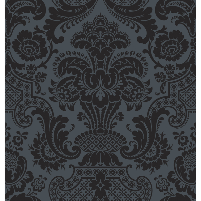 COLE & SON MARIINSKY DAMASK PETROUCHKA - CHARCOAL 108/3013.CS.0