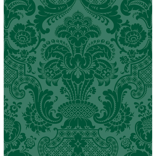 COLE & SON MARIINSKY DAMASK PETROUCHKA - GREEN 108/3012.CS.0