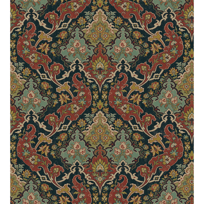 COLE & SON MARIINSKY DAMASK PUSHKIN - MULTI-COLOURED 108/8040.CS.0