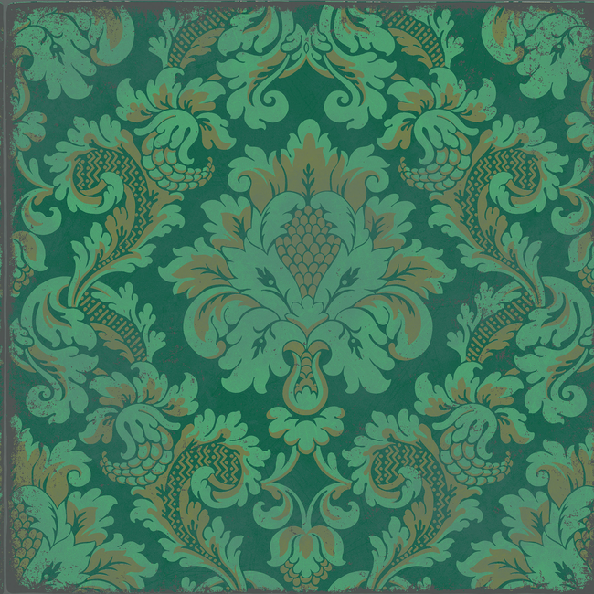 COLE & SON MARIINSKY DAMASK STRAVINSKY - GREEN 108/4016.CS.0