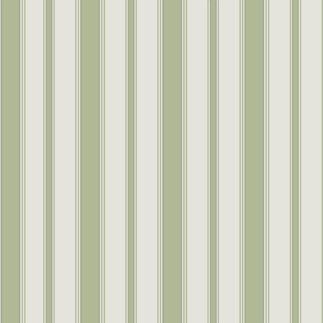 COLE & SON MARQUEE STRIPES CAMBRIDGE STRIPE - LEAF GREEN 110/8038.CS.0