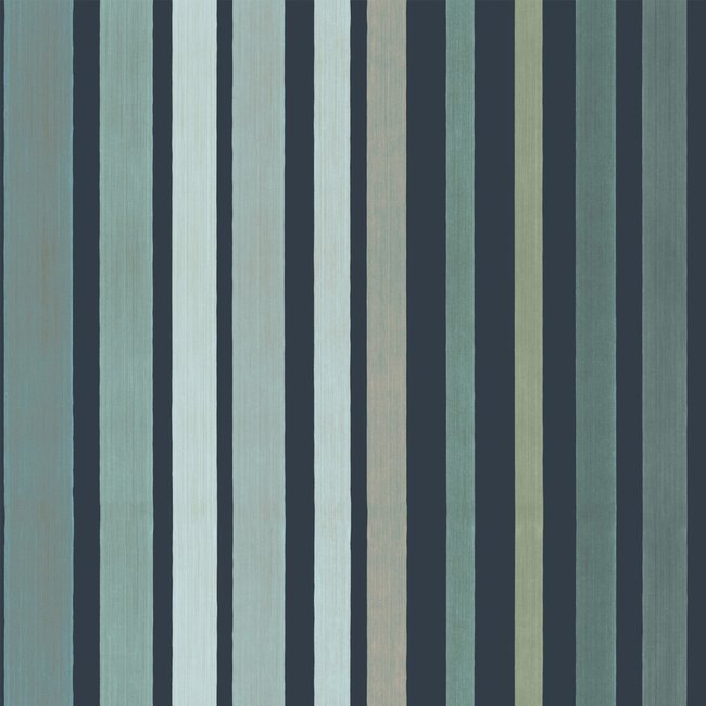 COLE & SON MARQUEE STRIPES CAROUSEL STRIPE - FROSTY GREEN 110/9041.CS.0