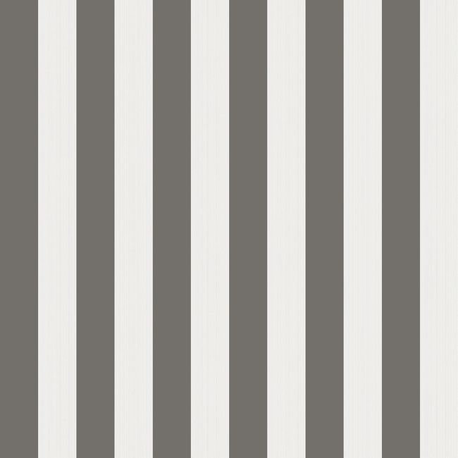 COLE & SON MARQUEE STRIPES REGATTA STRIPE - BLACK/WHITE/LINEN 110/3016.CS.0