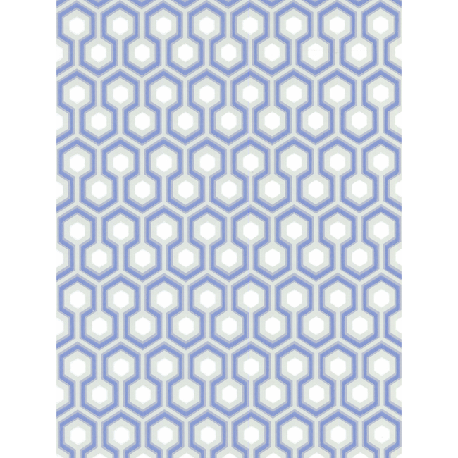 COLE & SON NEW CONTEMPORARY HICKS HEXAGON - BLUE/GR 66/8054.CS.0