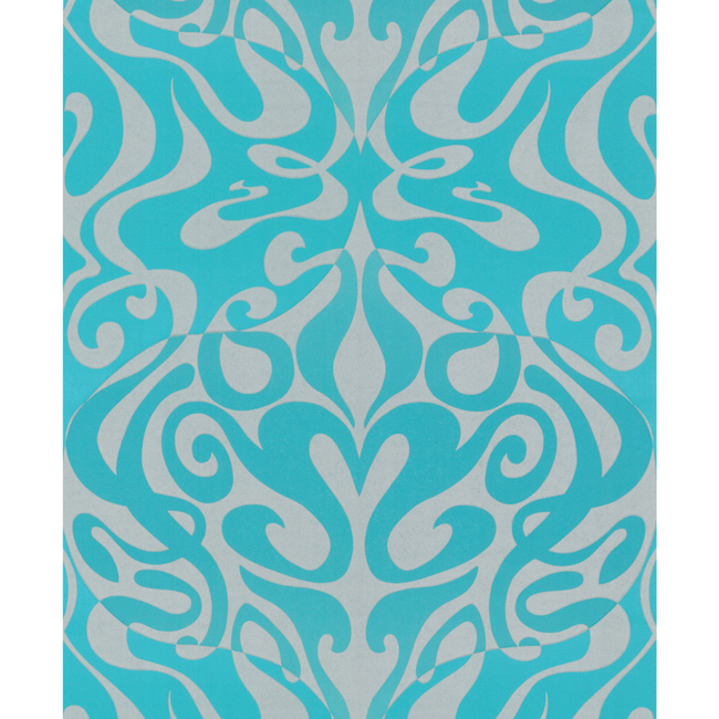 COLE & SON NEW CONTEMPORARY II WOODSTOCK - AQUA 69/7128.CS.0