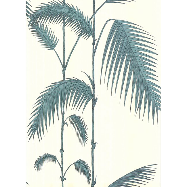 COLE & SON NEW CONTEMPORARY PALM LEAVES - WHITE/G 66/2012.CS.0