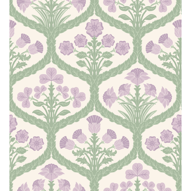 COLE & SON PEARWOOD FLORAL KINGDOM - MULB/OLIVE 116/3012.CS.0