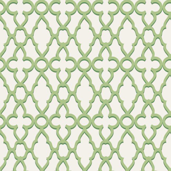 COLE & SON PEARWOOD TREILLAGE - LEAF GREEN/CHLK 116/6022.CS.0