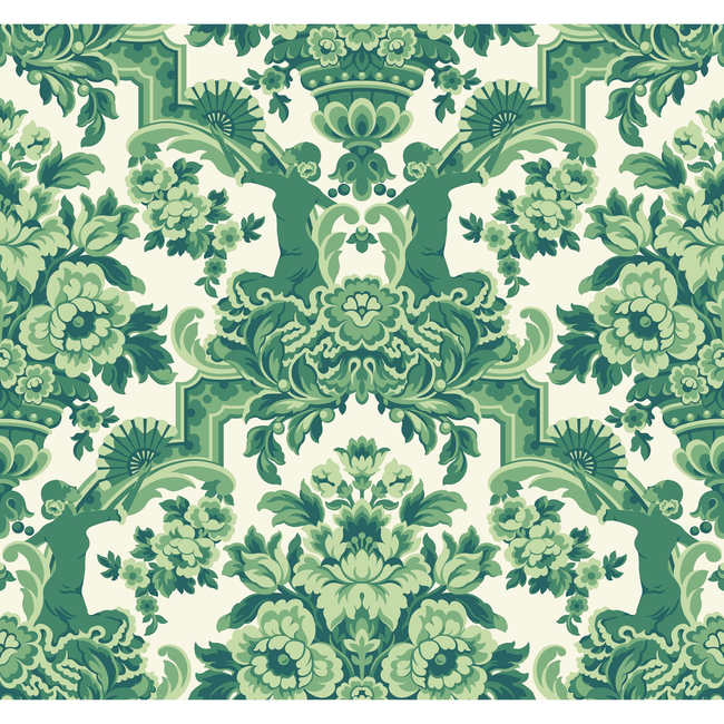 COLE & SON SEVILLE LOLA - FOREST GREENS ON WHITE 117/13040.CS.0
