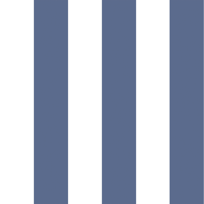 COLE & SON STRIPES GLASTONBURY STR - FRCH BL & WT 96/4023.CS.0