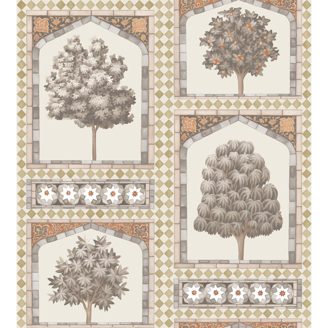 COLE & SON SULTAN'S PALACE - GOLD & SPICE 113/10031.CS.0