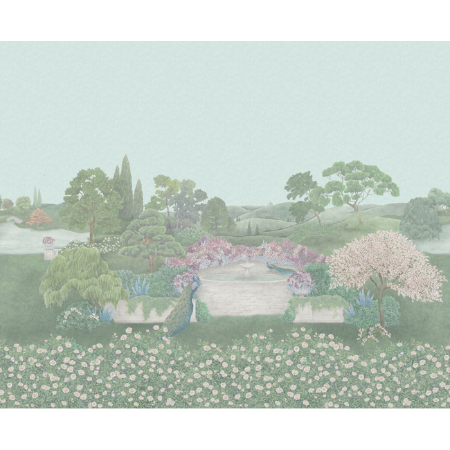 COLE & SON THE GARDENS VOL I IDYLL - EAU DE NIL 120/1003.CS.0