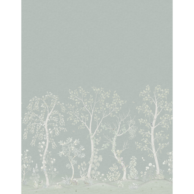 COLE & SON THE GARDENS VOL I SEASONAL WOODS - JADE / SAGE PEARL 120/6020M.CS.0