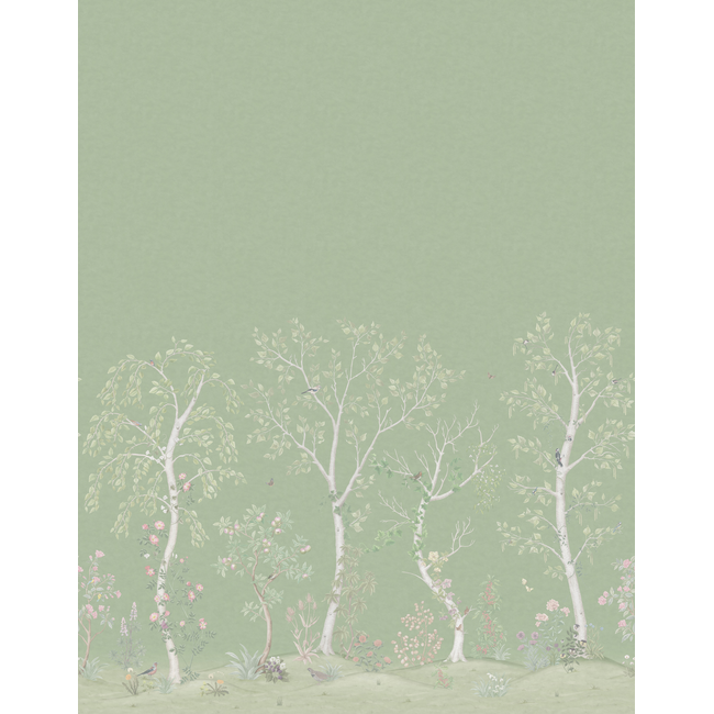 COLE & SON THE GARDENS VOL I SEASONAL WOODS - OLIVE 120/6021.CS.0