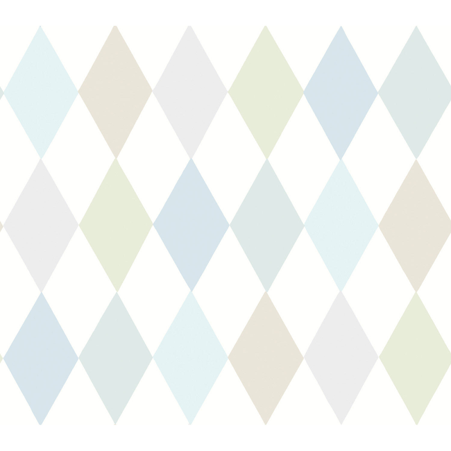 COLE & SON WHIMSICAL PUNCHINELLO - SOFT BLUE 103/2011.CS.0