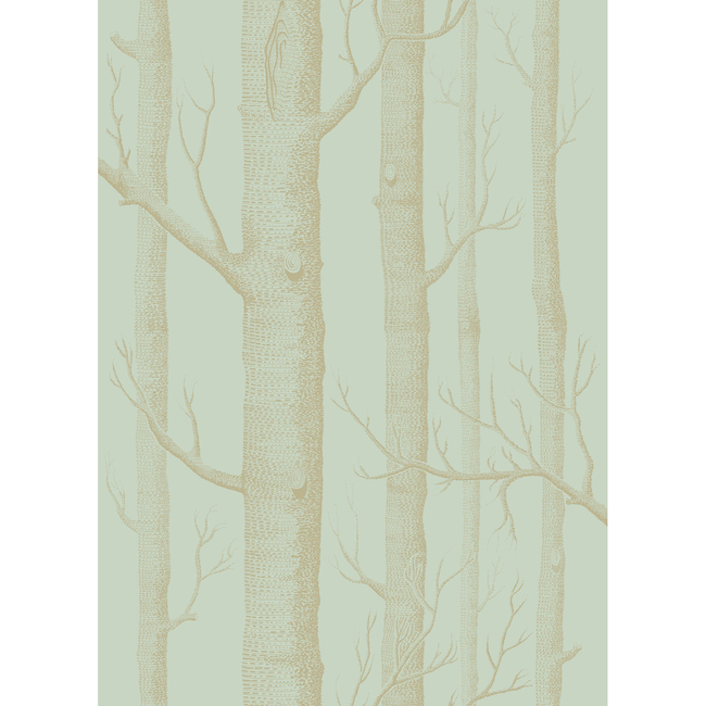 COLE & SON WHIMSICAL WOODS - GREEN/GOLD 103/5023.CS.0