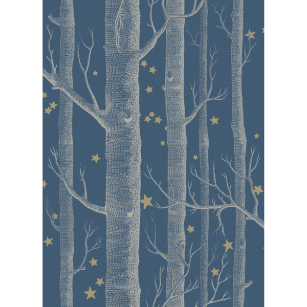 COLE & SON WHIMSICAL WOODS & STARS - MIDNIGHT 103/11052.CS.0