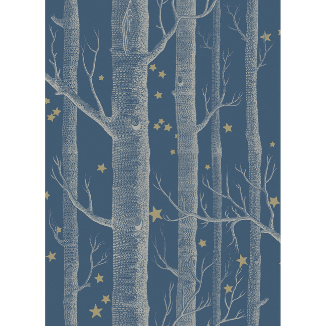 COLE & SON WHIMSICAL WOODS & STARS - MIDNIGHT 103/11052.CS.0