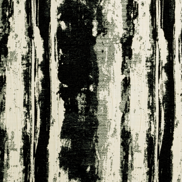 Clarke & Clarke BW1038 - BLACK/WHITE upholstery fabric swatch for sample-first furniture planning