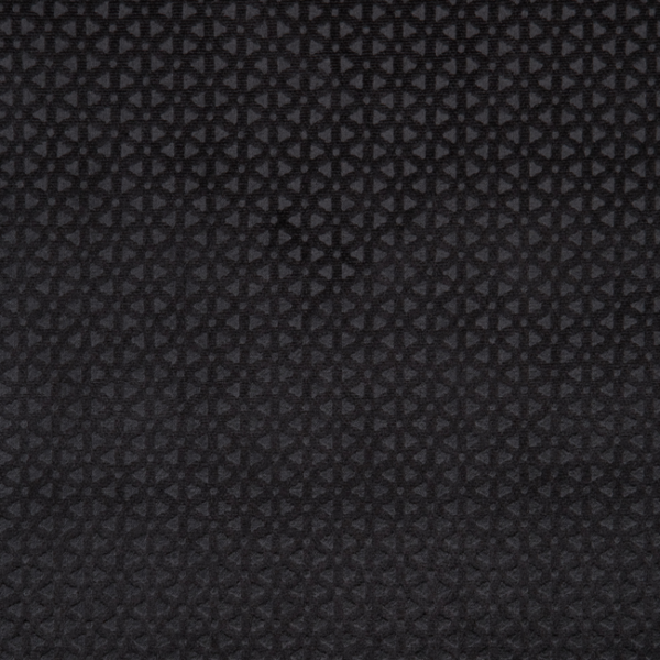 Clarke & Clarke Designer Studio G For C&C LORETO - JET upholstery fabric swatch for sample-first furniture planning