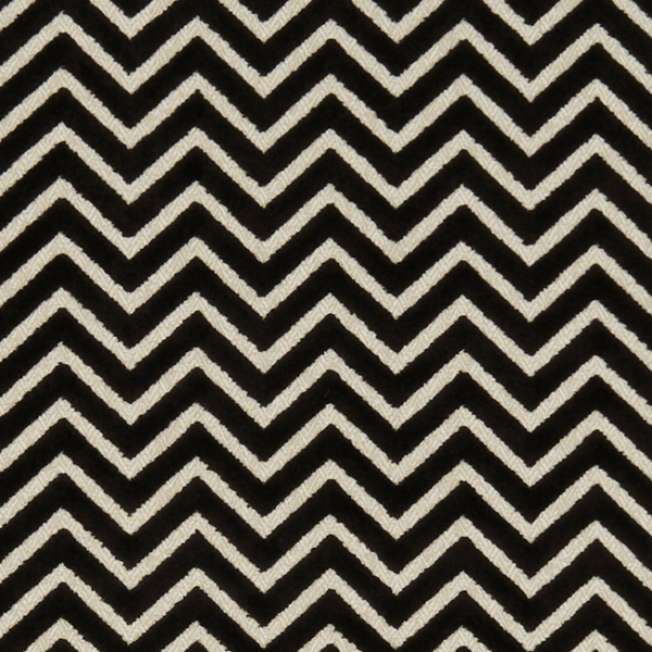 Clarke & Clarke PRISMA - EBONY upholstery fabric swatch for sample-first furniture planning