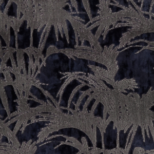 Clarke & Clarke Tropicale - Midnight upholstery fabric swatch
