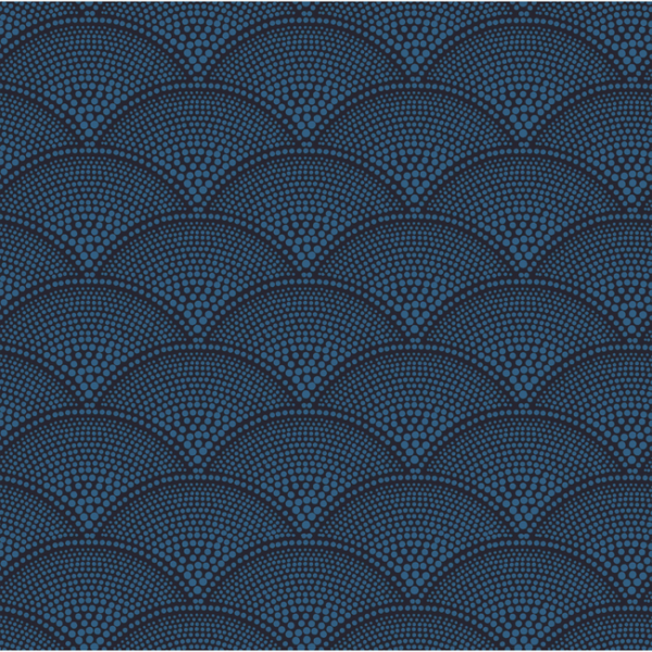 Cole & Son FEATHER FAN - HYAC ON CHAR upholstery fabric swatch for sample-first furniture planning