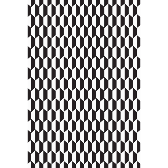 Cole & Son TILE - BLK WHT F111/9034.CS.0