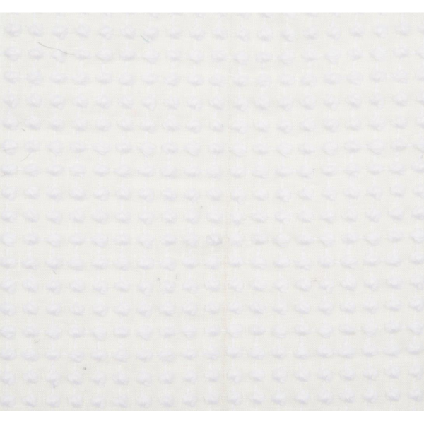 DONGHIA 3D COLLECTION DOT - WHITE upholstery fabric swatch for sample-first furniture planning