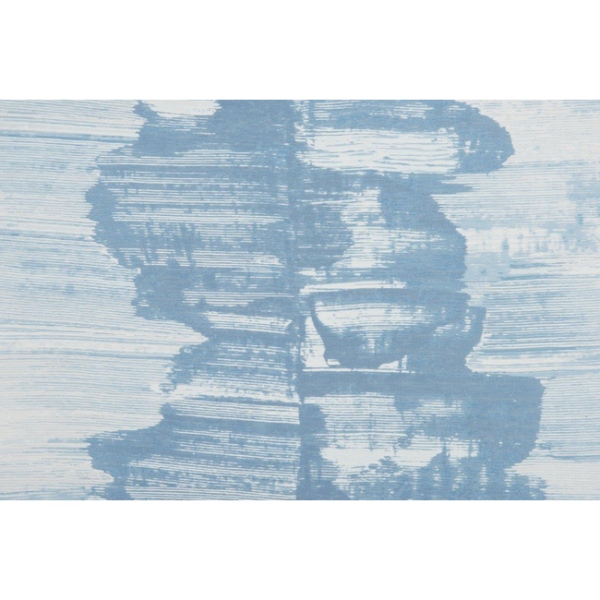 DONGHIA 3D COLLECTION INFINITY - BLUE upholstery fabric swatch for sample-first furniture planning