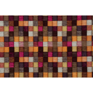 Donghia Circus Grandstand - Berry upholstery fabric swatch