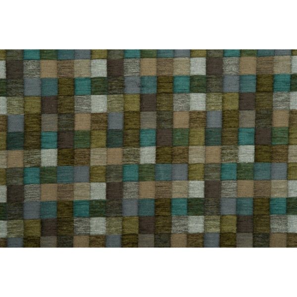 DONGHIA CIRCUS GRANDSTAND - GREEN upholstery fabric swatch for sample-first furniture planning