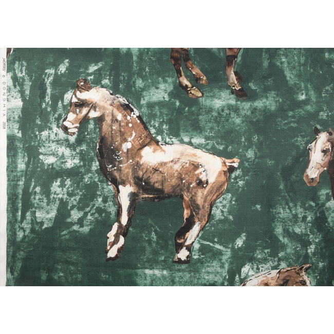 DONGHIA CIRCUS HORSES - GREEN DG-10357.004.0 - Discontinued