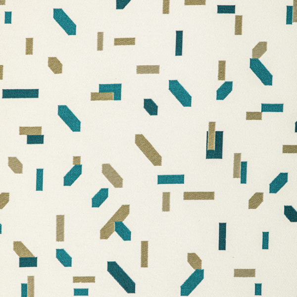 DONGHIA DONGHIA II ART THEORY - TEAL upholstery fabric swatch for sample-first furniture planning