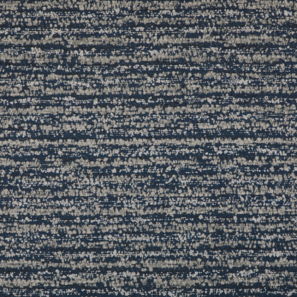 DONGHIA LAKE HILL PERFORMANCE/OUTDOOR BLUR THE LINES - INDIGO upholstery fabric swatch for sample-first furniture planning