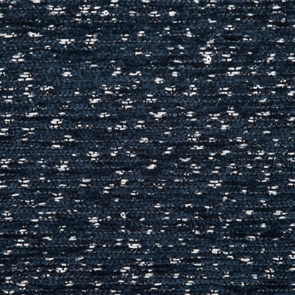 DONGHIA MANHATTAN MUSE STARLIGHT - NAVY upholstery fabric swatch for sample-first furniture planning