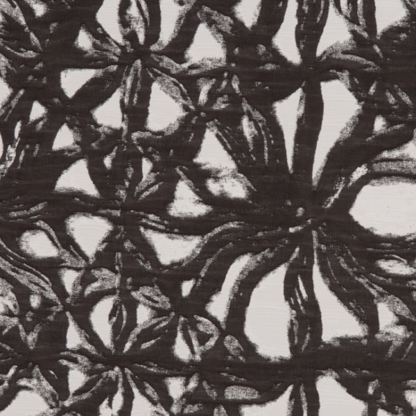 Donghia BARCELONA - BROWN BLACK upholstery fabric swatch for sample-first furniture planning