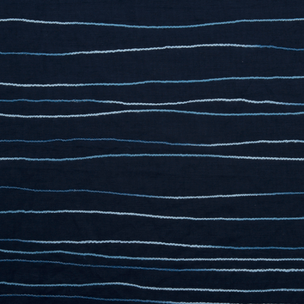 Donghia BRIDGES - BLUE upholstery fabric swatch for sample-first furniture planning